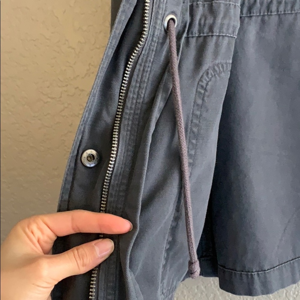 Gray Army Jacket - Picture 2 of 3